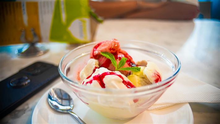 Gelato med dansk særpræg