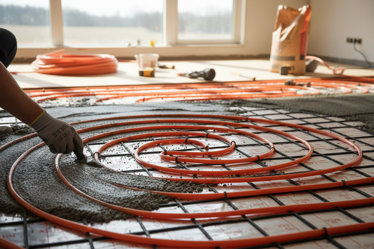 Gulvvarme: Komfort og Effektivitet under Dine Fødder
